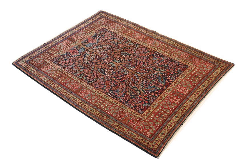 Antique Tabriz Carpet 190x130