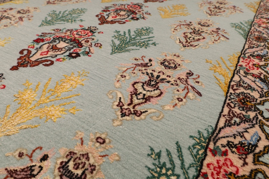 Isfahan Carpet 224x78