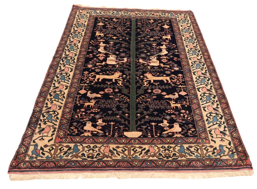 Antique Ghuchan Carpet  200x138