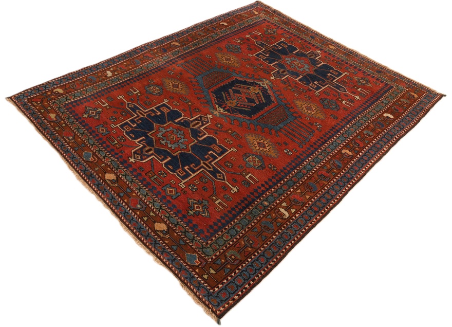Antique Heriz Carpet  190x153