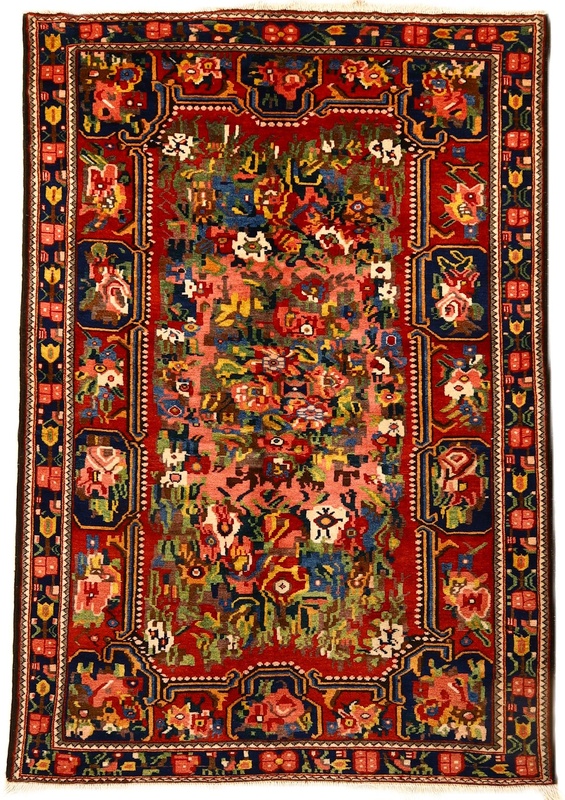 Antique BAKHTIAR  Carpet   210x148
