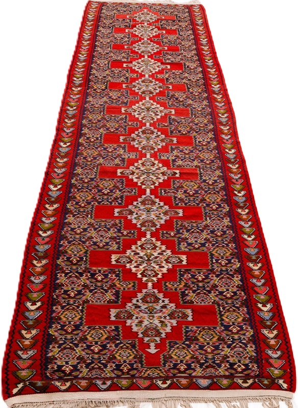 Kilim Seneh Carpet  346x92