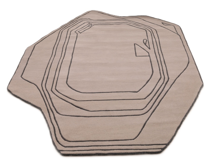 HANDTUFTED Carpet  245x150