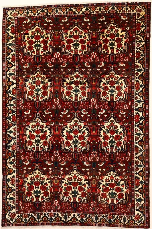 Antique BAKHTIAR Carpet  328x218