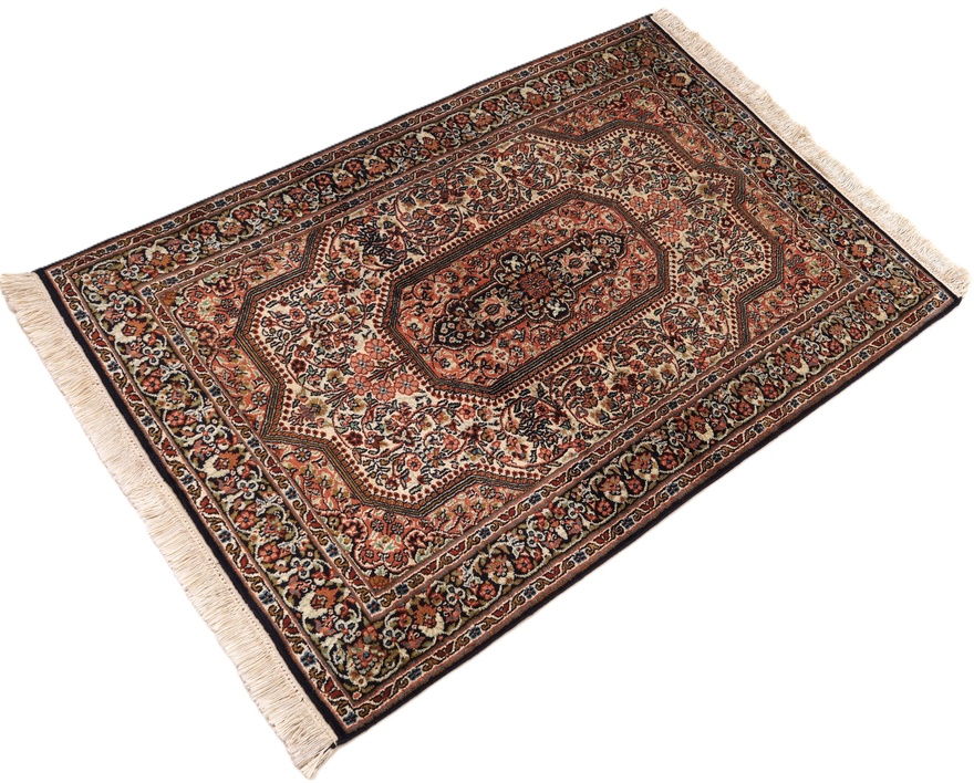 Kashmir Silk Carpet 122x83