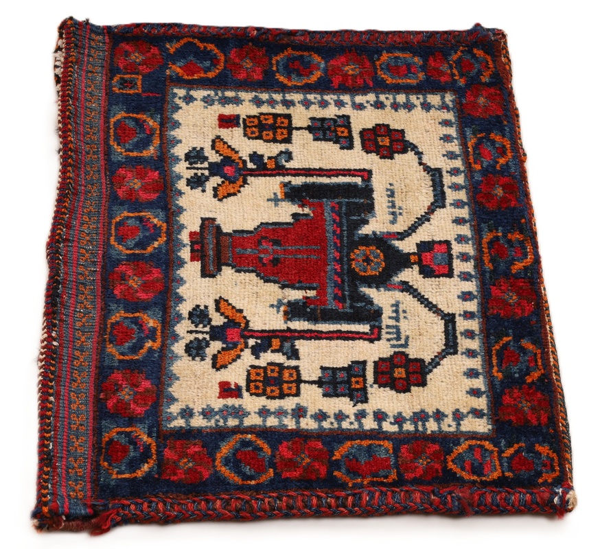 Antique Afshar Carpet  57x44