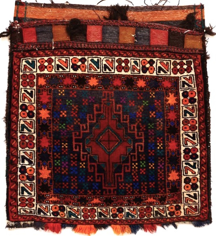 Antique Ghashghai  Carpet  76x66