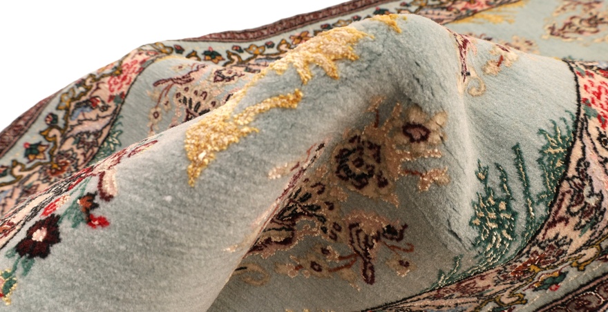 Isfahan Carpet 224x78