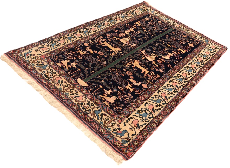 Antique Ghuchan Carpet  200x138