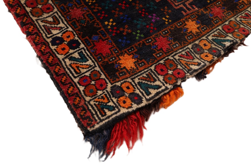 Antique Baluch Carpet 150x66