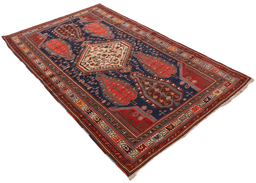 Antique Malayer Carpet  209x121