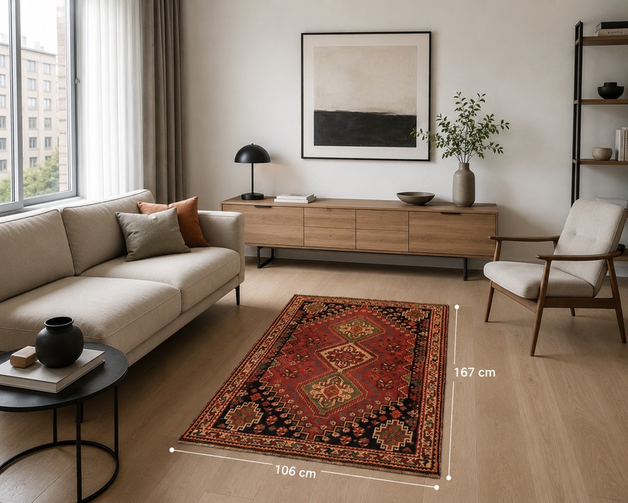 Ghashghai Carpet 167x106