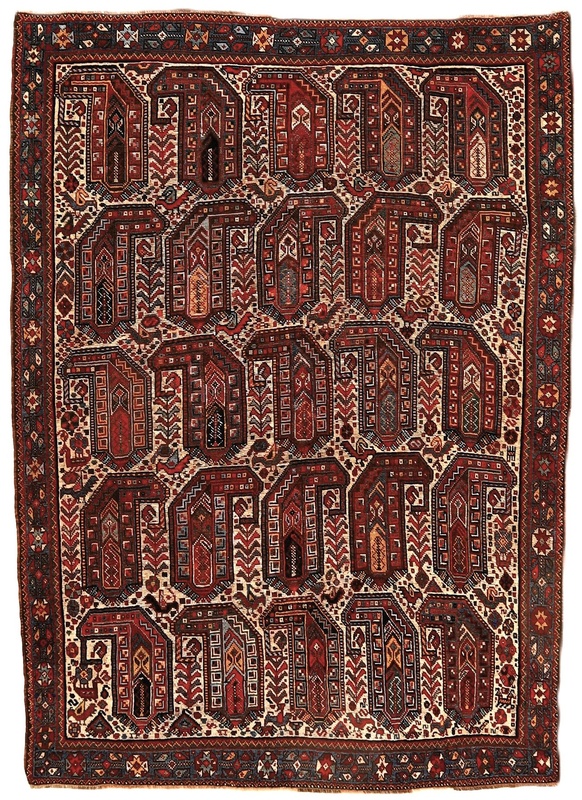 Antique khamseh  Carpet 184x132
