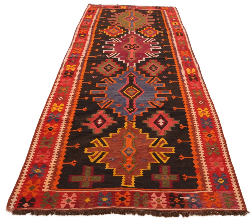 Kilim Fars Carpet  355x135