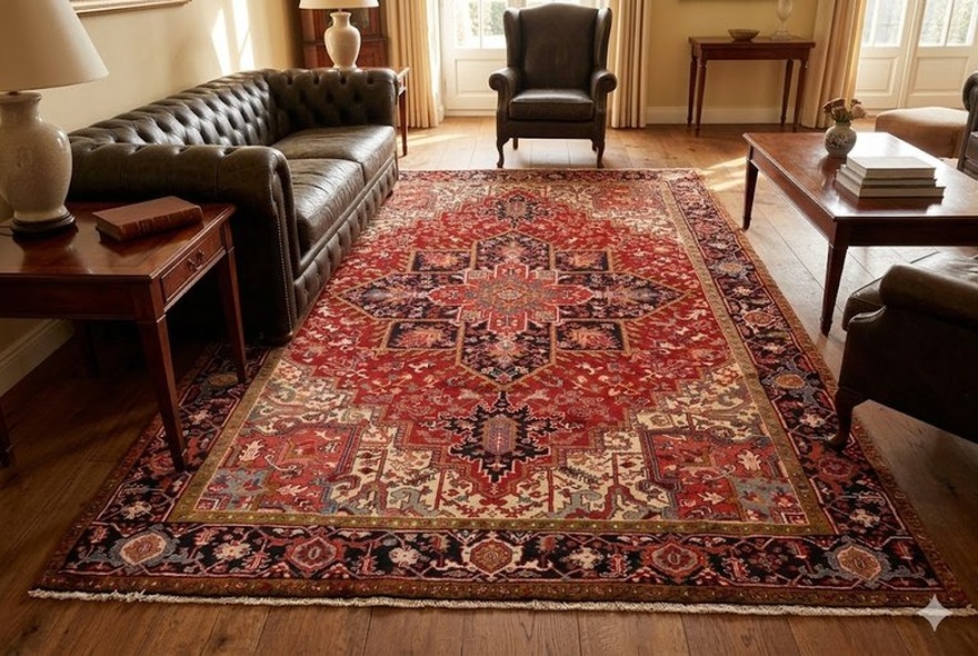Heriz Carpet 333x250