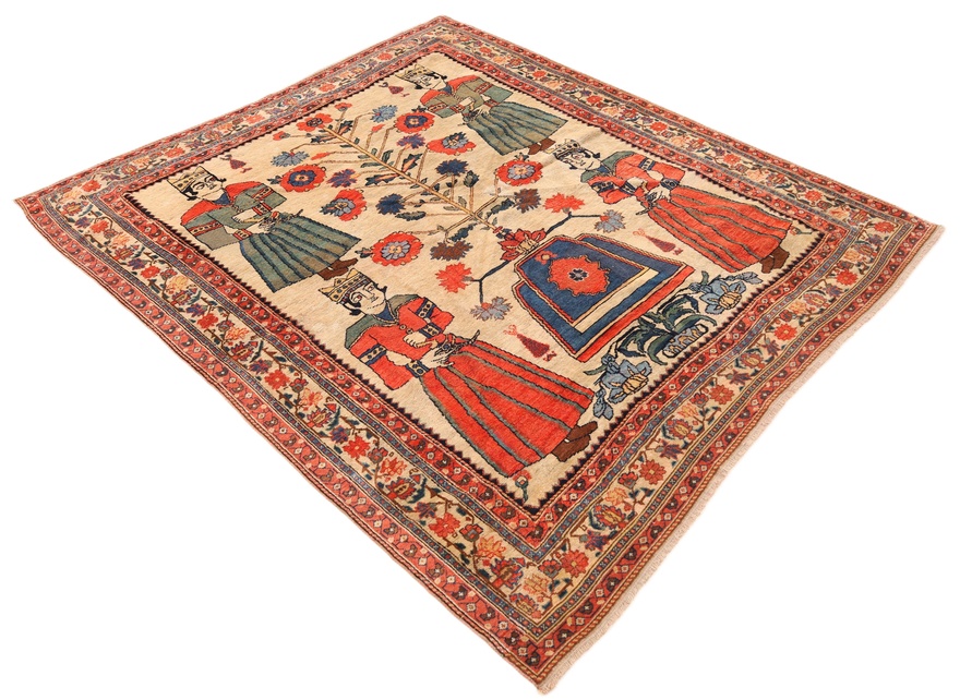 Malayer Antique Carpet 174x152