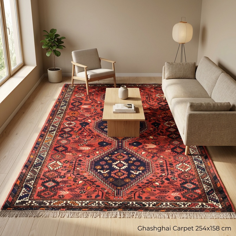 Ghashghai Carpet 254x158