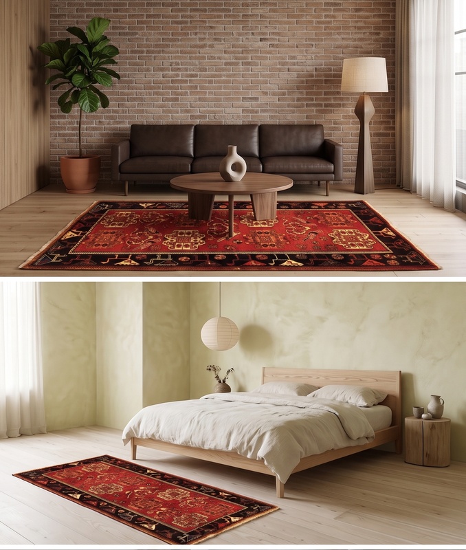 Ghashghai Carpet  215x123