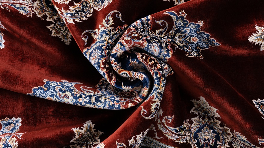 Qom  Dahlia Carpet 180x120