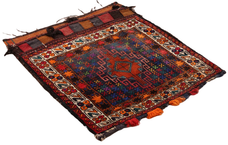 Antique Ghashghai  Carpet  76x66