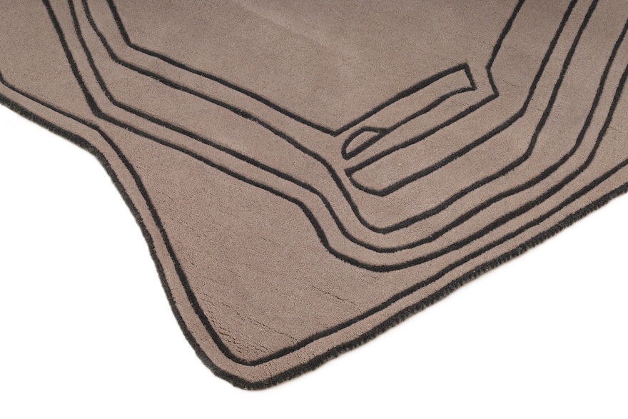 HANDTUFTED Carpet  245x150