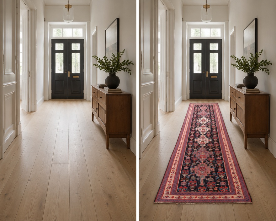 Kilim Fars Carpet  274x83