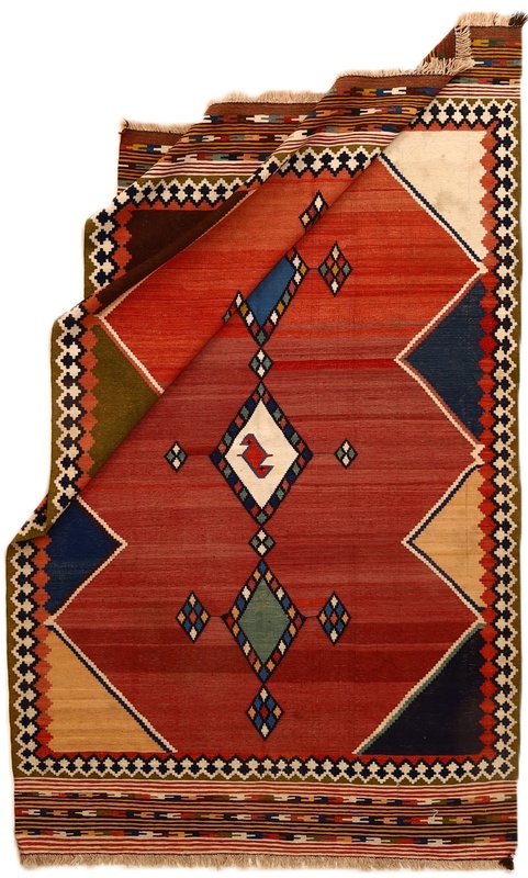 Kilim Fars Carpet  254x156