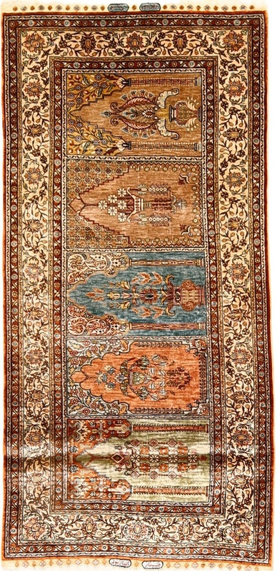 Turkie Silk  Estanbul Carpet  150x70
