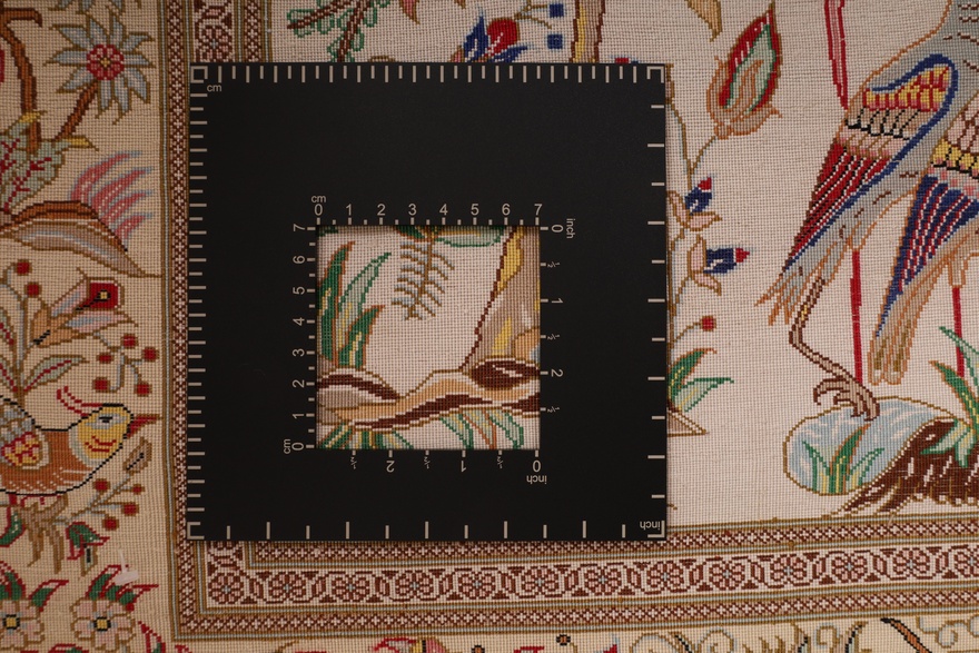 Qum Salehi Silk Carpet 157x100