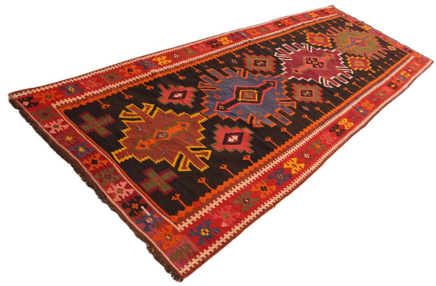 Kilim Fars Carpet  355x135