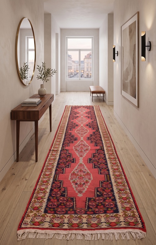 Kilim Senneh Carpet  270x70