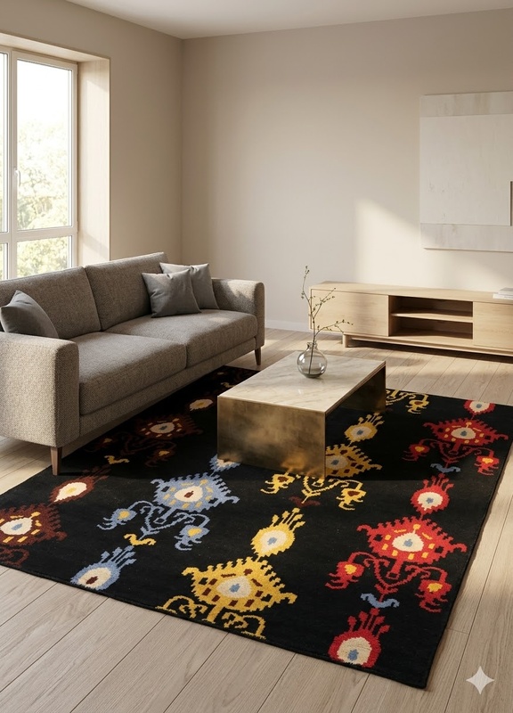 MODERN-IKAT Carpet 238x172