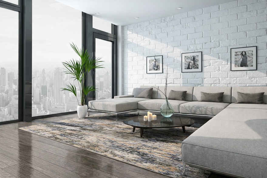 MODERN LOTUS Carpet 307x238