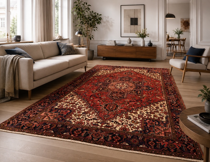 Heriz Carpet  336x245