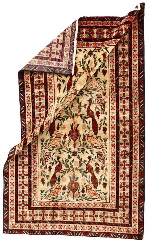 Antique  Baluch Carpet 185x113