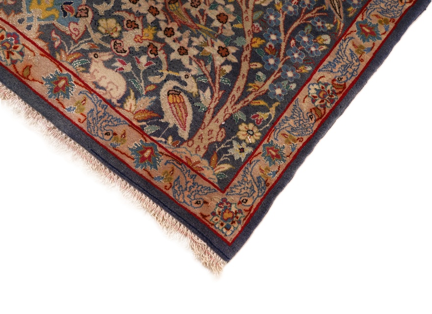 Antique Isfahan Carpet  92x70