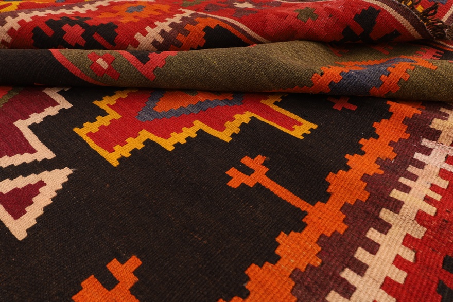 Kilim Fars Carpet  355x135