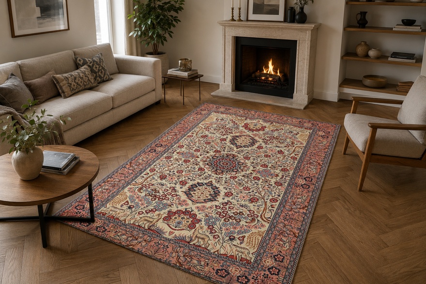 Sarouk Carpet 218x133