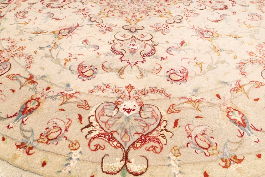 Tabriz50Raj Carpet 150x150