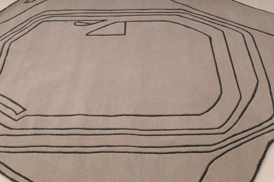 HANDTUFTED Carpet  245x150