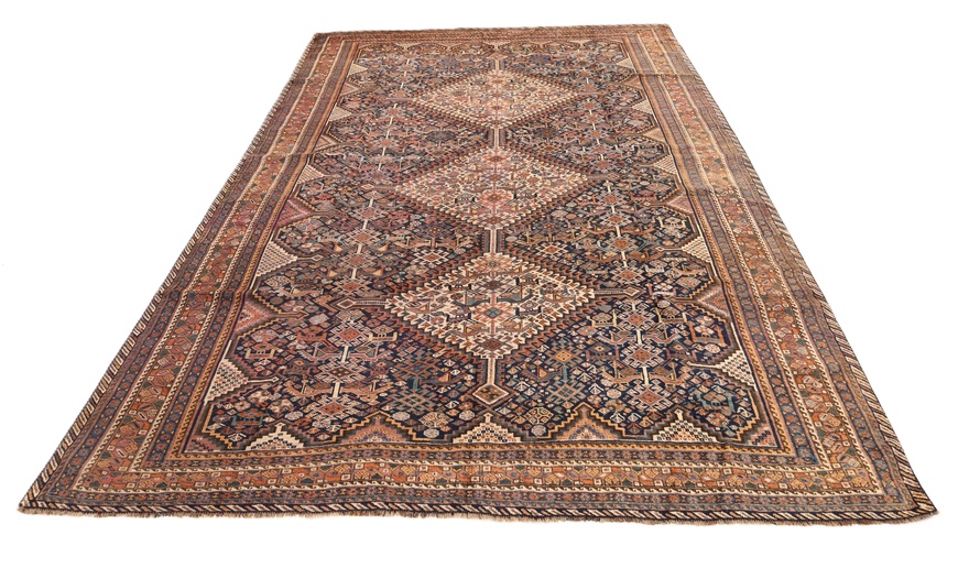 Antique Ghashghai  Carpet  287x195