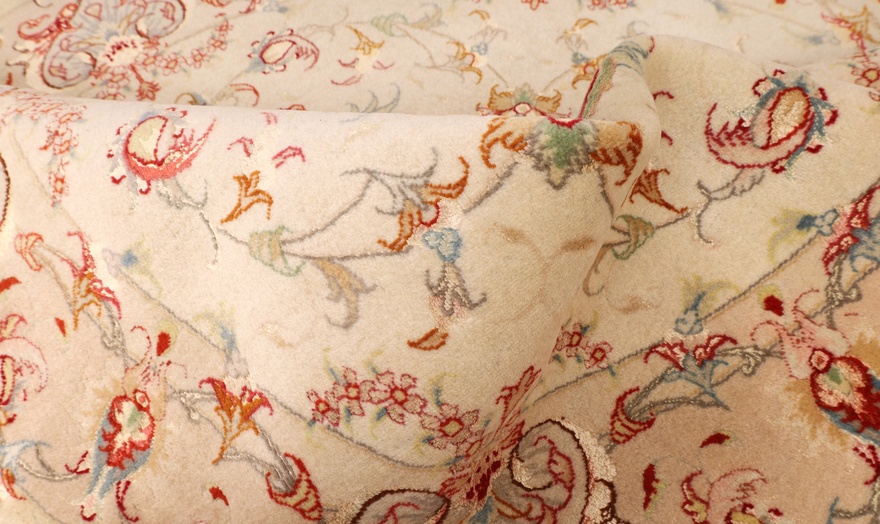 Tabriz50Raj Carpet 150x150