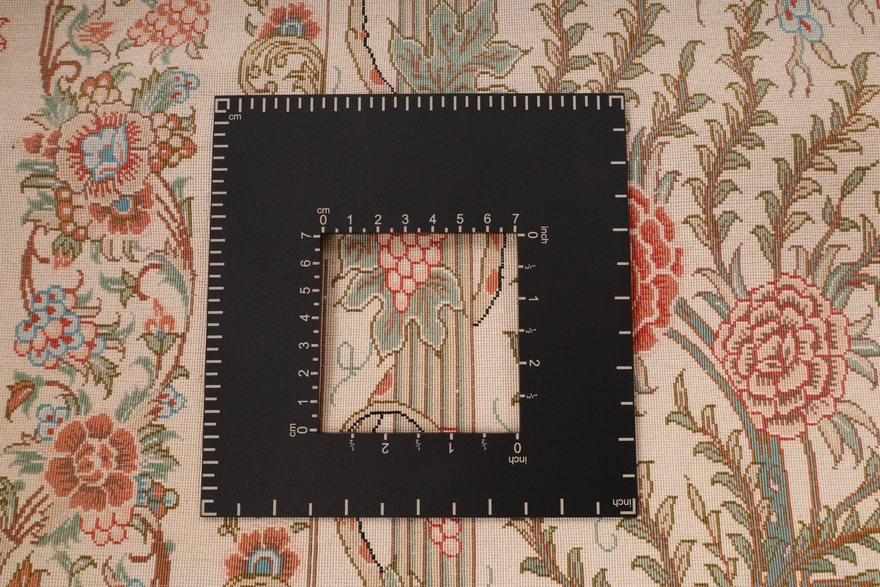 Qom by Rezaei Brothers silk carpet 160x100