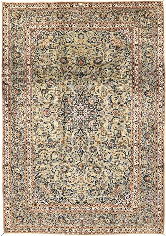 Kashan Marke Mahhtab Carpet 363x250