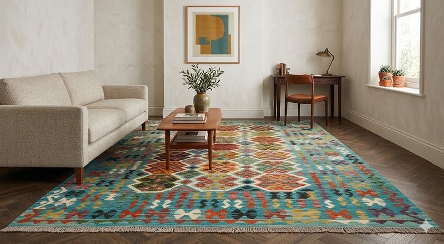 Kilim Carpet 290x202
