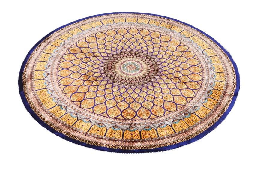 Ghom Geometric design Carpet 150x150