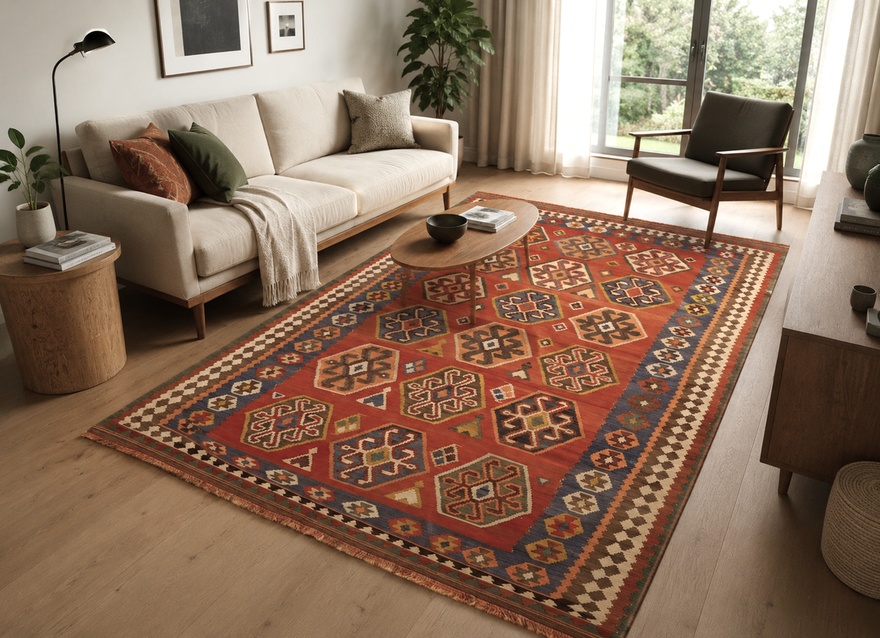 Kilim Fars Carpet  289x144