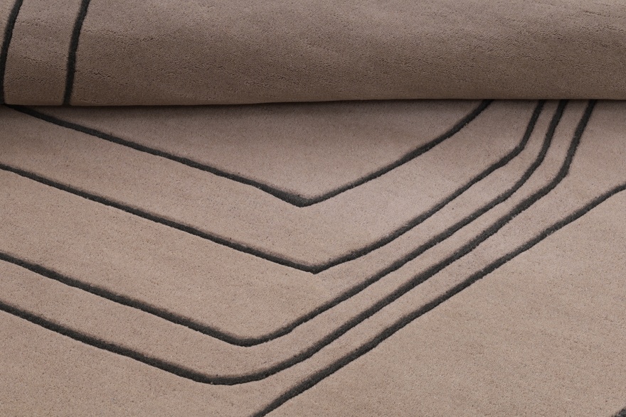HANDTUFTED Carpet  245x150