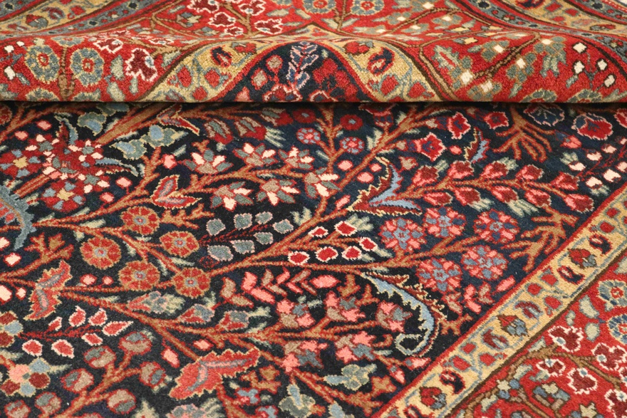 Antique Tabriz Carpet 190x130