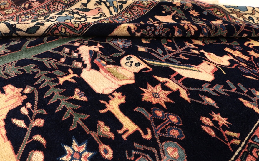 Antique Ghuchan Carpet  200x138
